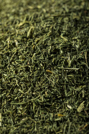 Raw Green Organic Dry Dill Weed in a Bowlの写真素材