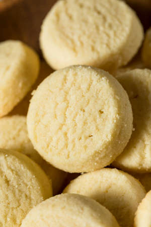 Homemade Sweet Shortbread Cookies Ready to Eat