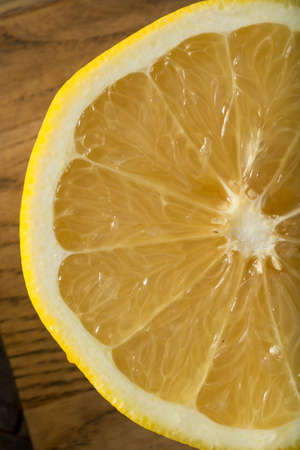 Raw Organic White Grapefruit Ready to Eatの写真素材