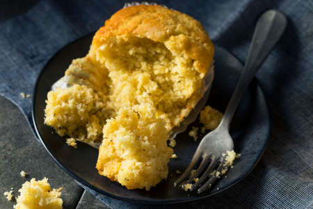 Golden Sweet Homemade Cornbread Muffins for Lunch