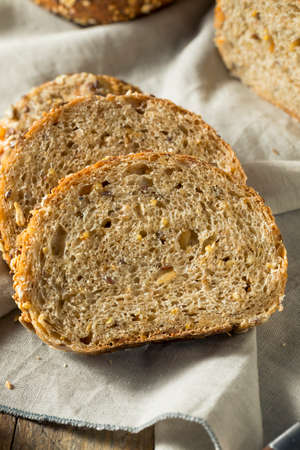 Homemade Whole Wheat Bread Ready to Eat