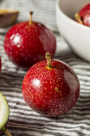 Red Organic Raw Passion Fruit Ready to Eat