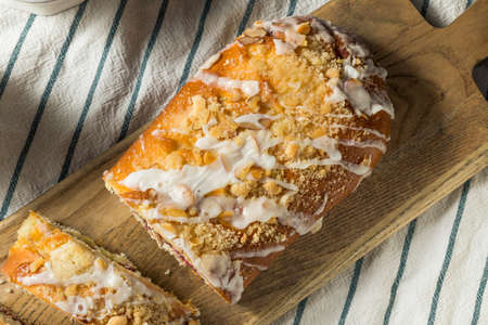Sweet Homemade Coffee Cake Strudel for Breakfast