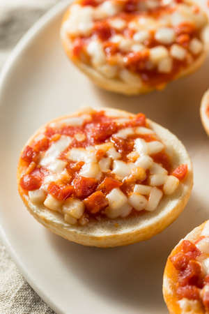 Frozen Mini PIzza Bagels with Cheese and Pepperoni