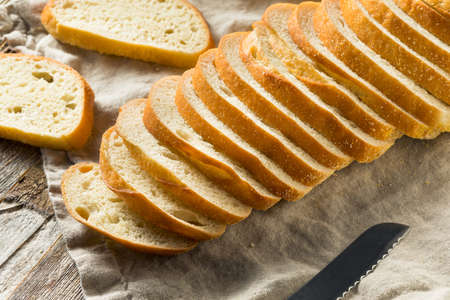Homemade Sliced Sourdough Bread Ready to Eat