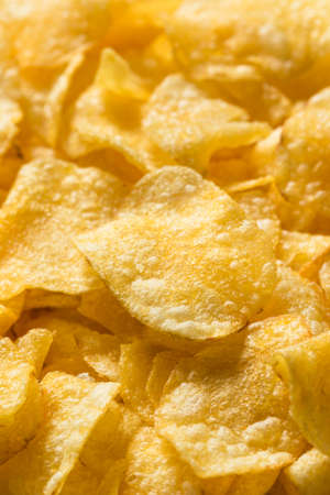 Crispy Thin Potato Chips with Sea Salt