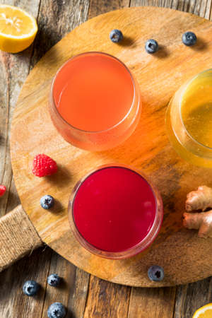 Boozy Alcoholic Hard Kombucha Cider with Fruit