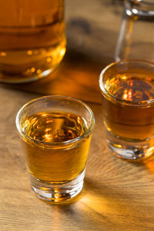Boozy Alcoholic Rum Shots Ready to Drinkの写真素材