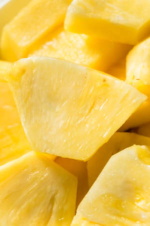 Healthy Organic Pineapple Slices Ready to Eat