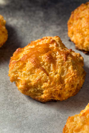 Homemade Buttermilk Cheddar Biscuits Ready to Eat