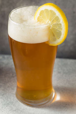 Cold Boozy Refreshing Lemon Beer Shandy Ready to Drink