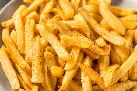 Homemade Spicy Cajun French Fries with Mayo