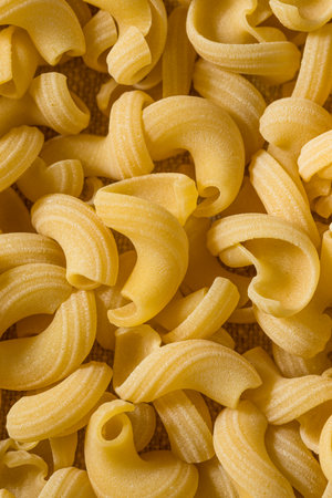 Organic Dry Cavatappi Pasta in a Bowl