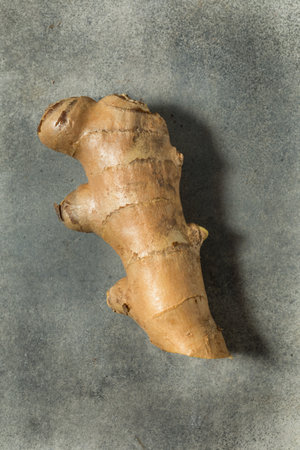 Raw Organic Ginger Root Spice Ready to Cook With