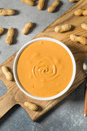 Creamy Peanut Butter in a Bowl