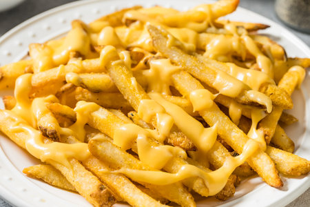 Cheese French Fries with Sea Salt