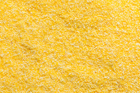 Organic Dry Polenta Corn Meal Flour in a Bowl