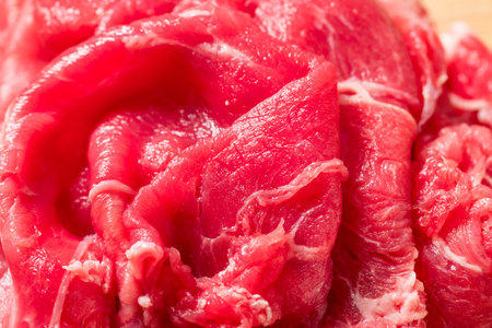 Raw Grass Fed Shaved Beef Ready to Cook