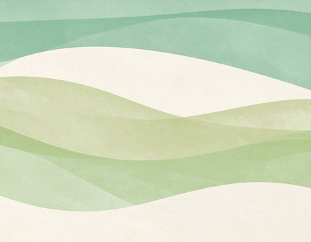 Abstract watercolor background. Green and beige colors. Vector illustration.の素材