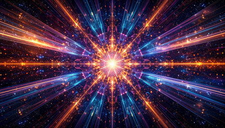 Abstract fractal. Fractal art background for creative design. Decoration for wallpaper, desktop, poster, cover booklet. Print for clothes, t-shirt. Creative illustration for designの素材