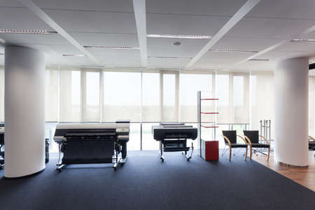 Plotters and other printing appliance in the office