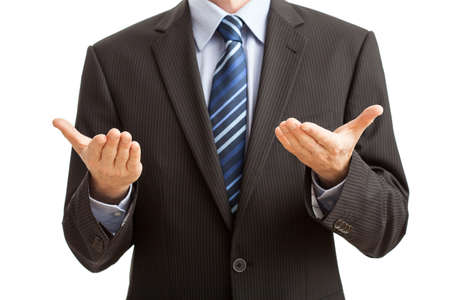 Body language gesture proving purity and clarityの写真素材
