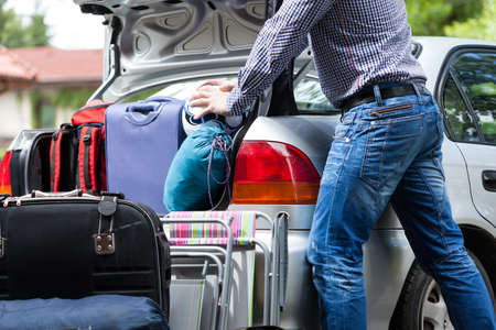 Too little car trunk for family luggage Too little car trunk for family luggage