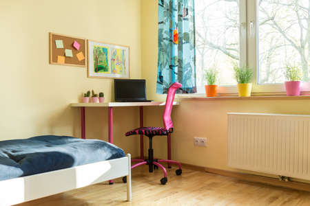 Photo of contemporary clean room for kidsの写真素材