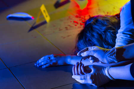 Collection of evidence in crime scene investigation