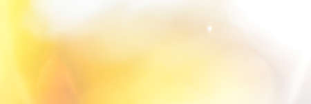 Horizontal view of yellow sunny abstract background