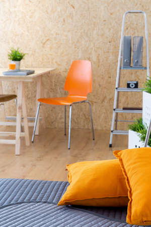 Image of modern creative workspace for small businessmanの写真素材