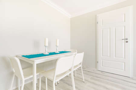 Horizontal picture of room perfect for meeting with friendsの写真素材