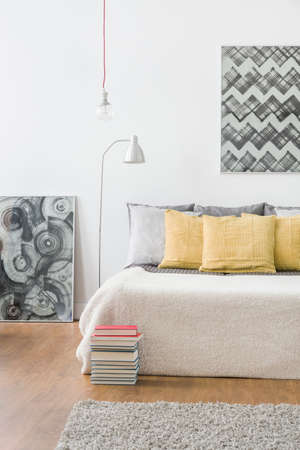 Image of cozy domestic area for relax