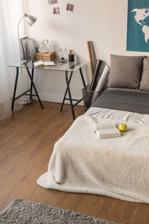 Photo of study and sleeping area in new flat