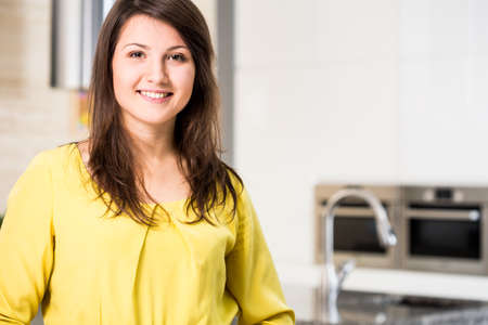 Image of wellbeing young woman on dietの写真素材