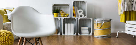 Sit and cherish a free time in your studioの写真素材