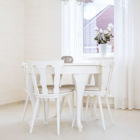 Horizontal view of cozy interior in vintage styleの写真素材