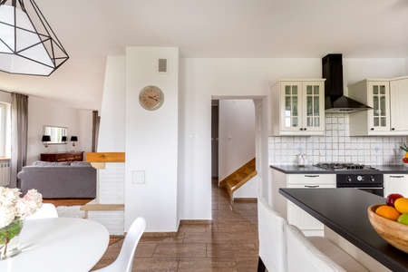 Light and modern house with modern interior