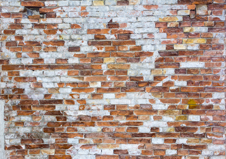 Brick wall background, wall texture, vintage brick 
weathered brick wallの写真素材