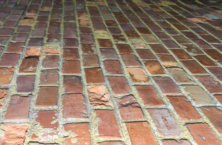 Brick wall background, wall texture, vintage brick 
weathered brick wallの写真素材