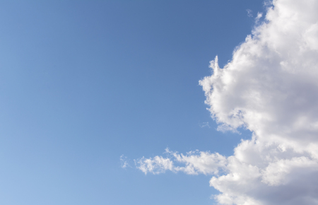 Blue sky and clouds sky, blue sky background, sky panoramaの写真素材