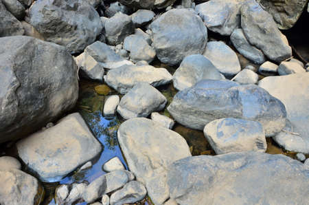 Water and Stonesの写真素材