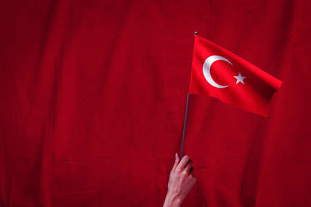 Turkish flag, feast and celebration designの写真素材