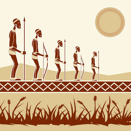 african peopleのイラスト素材