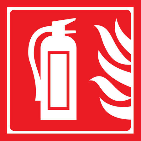 fire extinguisherのイラスト素材