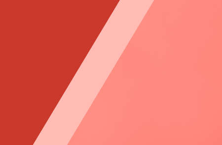 Background for design.Triple colors.Trendy combination.Minimalistic design.Coral shade.Color of the year 2019.の写真素材