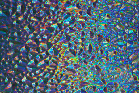 Multicolored abstract background with selective focus,glass texture.