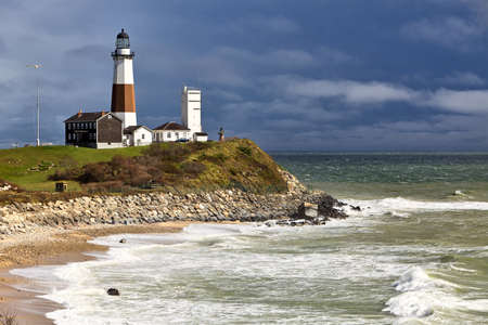 Montauk Point Lighthouseの写真素材