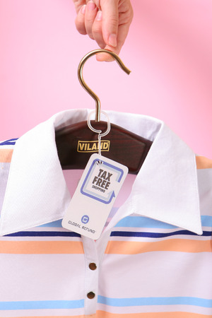 Tax free conceptのeditorial素材