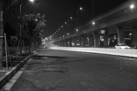 street in night view
